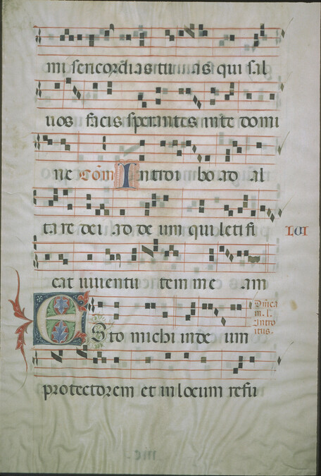 Page from an Antiphonal