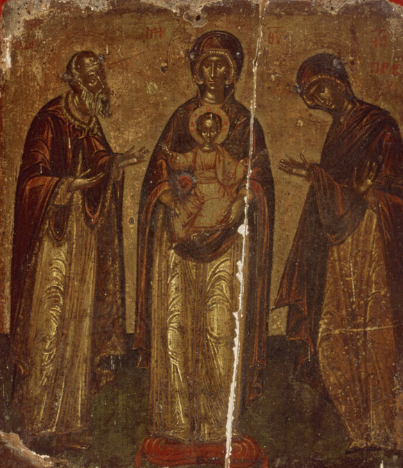 Virgin , Child and Saints