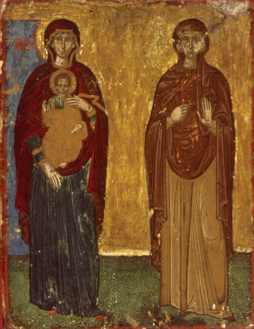 Virgin and Child with St. Pavaskeva