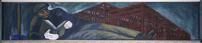 The Epic of American Civilization: Modern Industrial Man (central panel, 2 of 3, Panel 20)