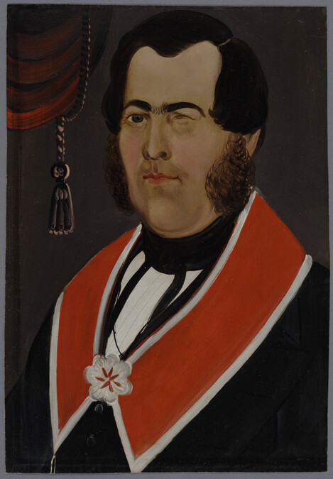 Man with a Red Collar (Veteran; Wounded Man)