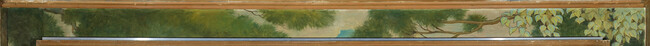Lintel (Pine Tree scene) for the Mural Illlustrating Richard Hovey's Song 