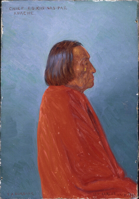 Chief Es-Kin-Nas-Pas, Apache Indian, San Carlos, Arizona