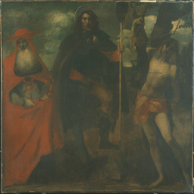 Saint Jerome, Saint Roche and Saint Sebastian