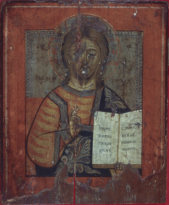 Christ with Sword Marks