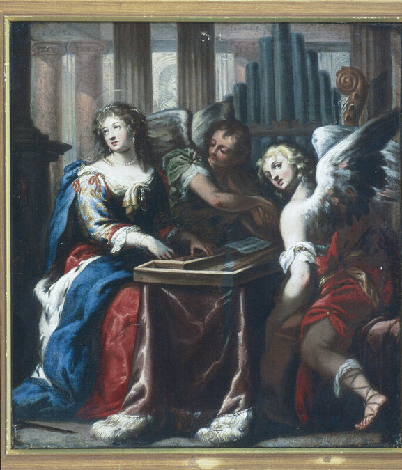 Saint Cecilia at the Organ