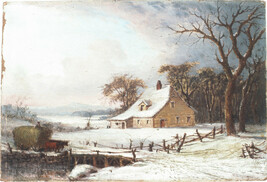 Winter Scene in the Country
