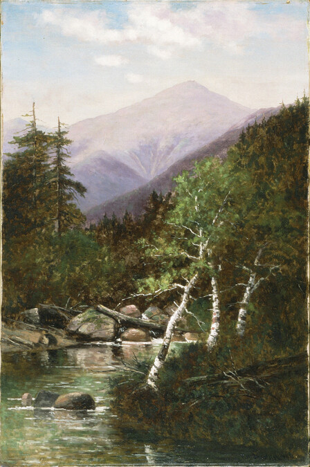Mount Washington and Ammonoosuc River, near Fabyan's, New Hampshire