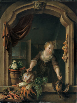 The Kitchen Maid at the Window