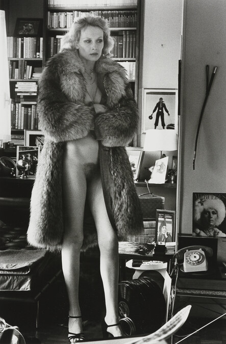 Mercedes at home, Paris 1975, number 1 of 15 from the portfolio Helmut Newton 15 Photographs