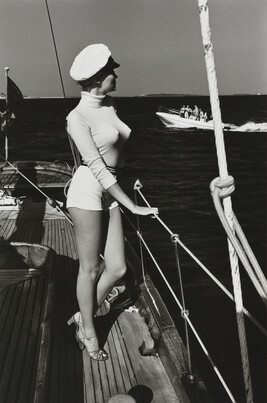 Winnie off the coast of Cannes, 1975, number 7 of 15 from the portfolio Helmut Newton 15 Photographs