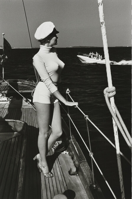 Winnie off the coast of Cannes, 1975, number 7 of 15 from the portfolio Helmut Newton 15 Photographs