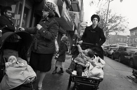 Women with Strollers, Lee Avenue, Williamsburg, Brooklyn