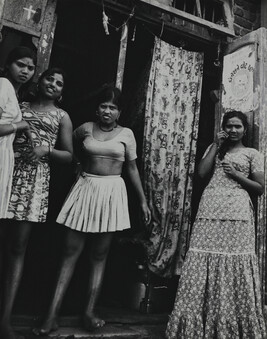Indian Prostitutes in Doorway