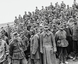 German POW's (left panel of panorama)