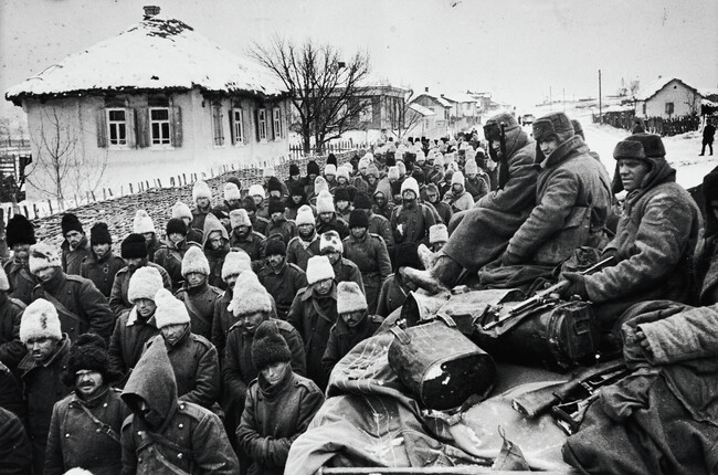 Romanian POW's from the Battle of Stalingrad