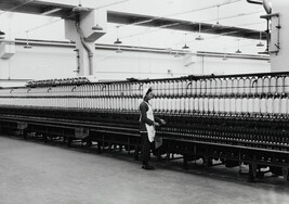 The new thread factory, Sian, China (left panel of panorama)
