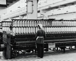 The new thread factory, Sian, China (right panel of panorama)