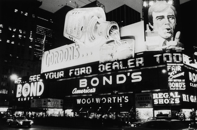 Times Square at night, New York City, USA