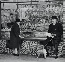 At the butcher's, London, UK