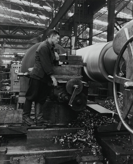 Distinguished lathe operator Gregory Turntsev, Uralmach Machine Factory