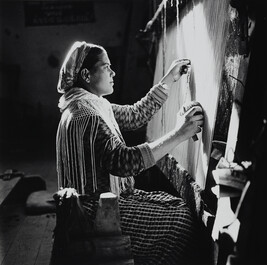 Woman with Loom