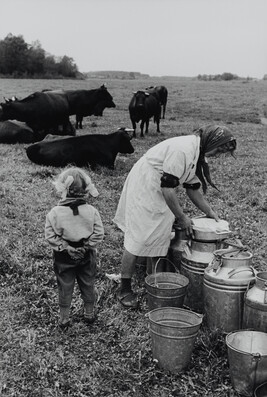 Valentine Andrukova, Milkmaid of the Year for the Altai Collective Farm 