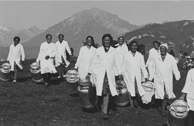 Milkmaids, Kirghizia