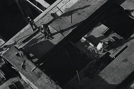 Overhead View of Construction Workers, Komsomolskaya Blast Furnace, Zhdanov City, the Ukraine