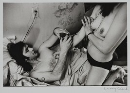 Untitled (Couple in Bed, Man Shooting Drugs into the Woman's Arm)