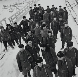 Construction Workers, Bratsk Hydroelectric Station, Siberia