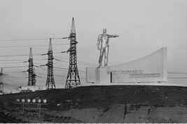 Monument to the Builders of Communism, Volzhskaya Hydroelectric Station, Volgograd