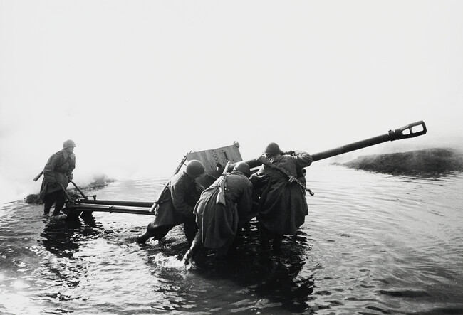 Crossing the Oder River