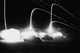 Tank Battle at Night