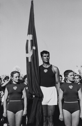 Soviet Athletes at the International Peace Festival