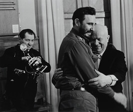 Khrushchev and Castro Embracing, Kremlin, Moscow