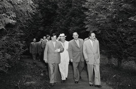 A Walk in the Woods: Khrushchev with the Leadership, including Malenkov, Kaganovich and Mikoyan