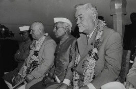 Khrushchev, Nehru and Bulganin, India