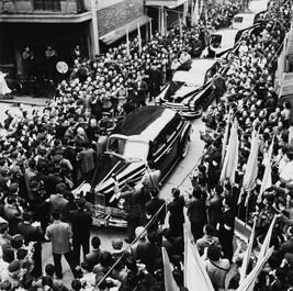 Voroshilov Exiting his Motorcade, China