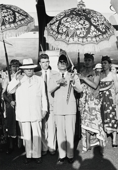 Voroshilov and Sukarno, Indonesia