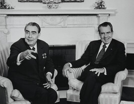 Brezhnev and Nixon at the White House