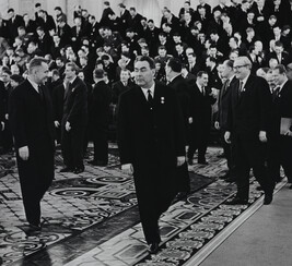 Brezhnev and the Congress Delegates (including Grishin, Shvernik, Kosygin, Suslov, Andropov)