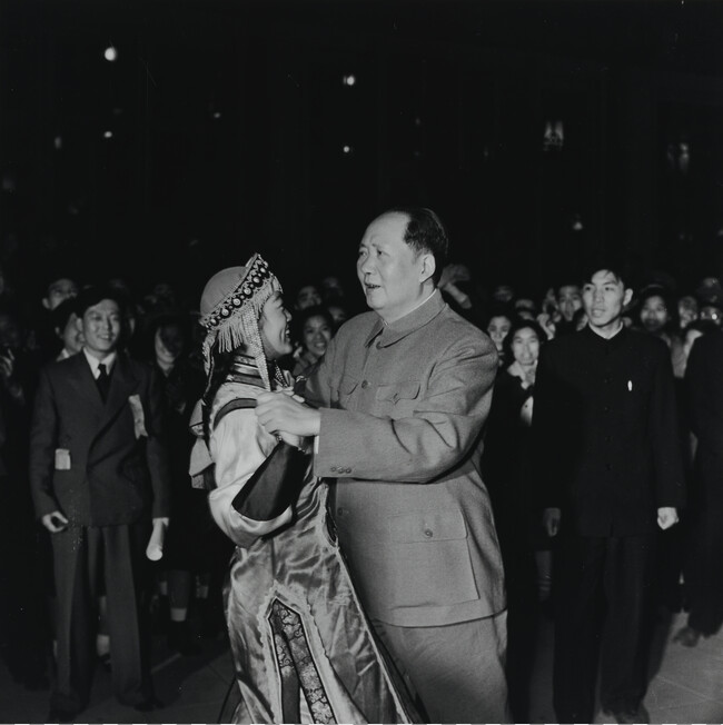 Dancing is Politics, Too: Mao (Zedong) with Young Lady, Beijing