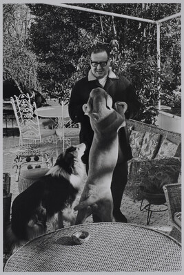 A Year Before the Coup: Salvador Allende with his Dogs, Chile