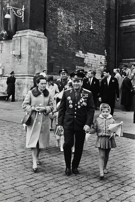 Astronaut Yuri Gagarin and Family Receiving the Hero of the Nation Award