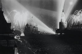Fireworks over Red Square, VE Day