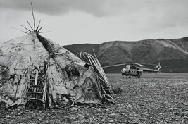 Yurt with Copter, Chukotka