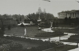 Mars Field - Church of Resurrection in distance, Leningrad