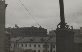 Elevated view of buildings, Moscow