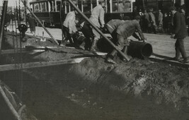 Repairing Sewers, Leningrad